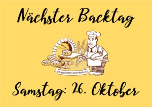 Letzter Backtag